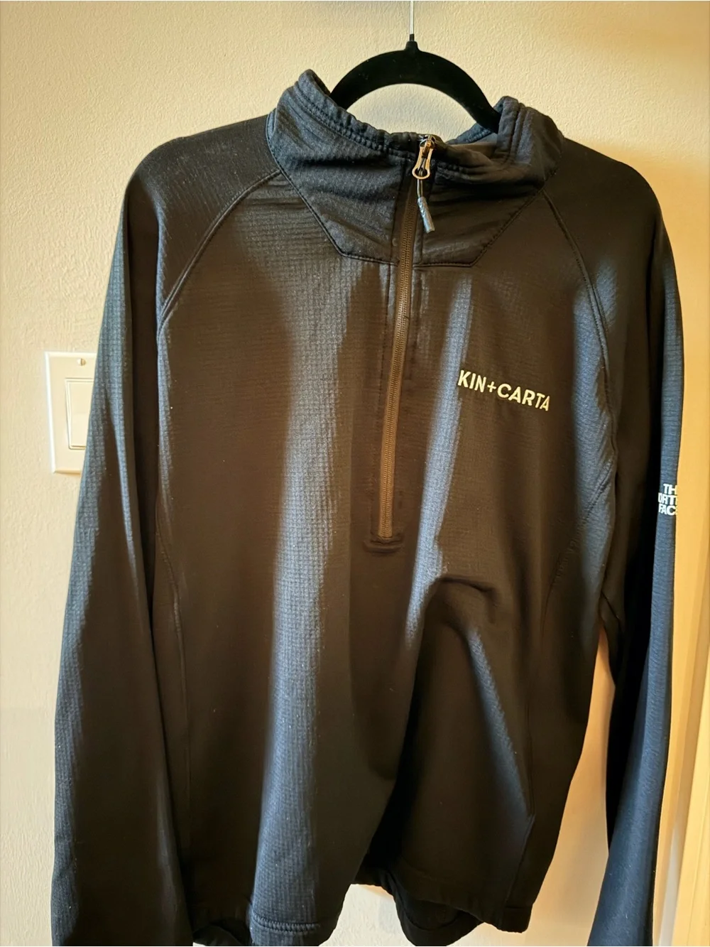 The North Face Men’s 1/4 Zip Performance Pullover - Black